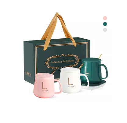 StayHot Mug Set Taza + Calentador de Lujo
